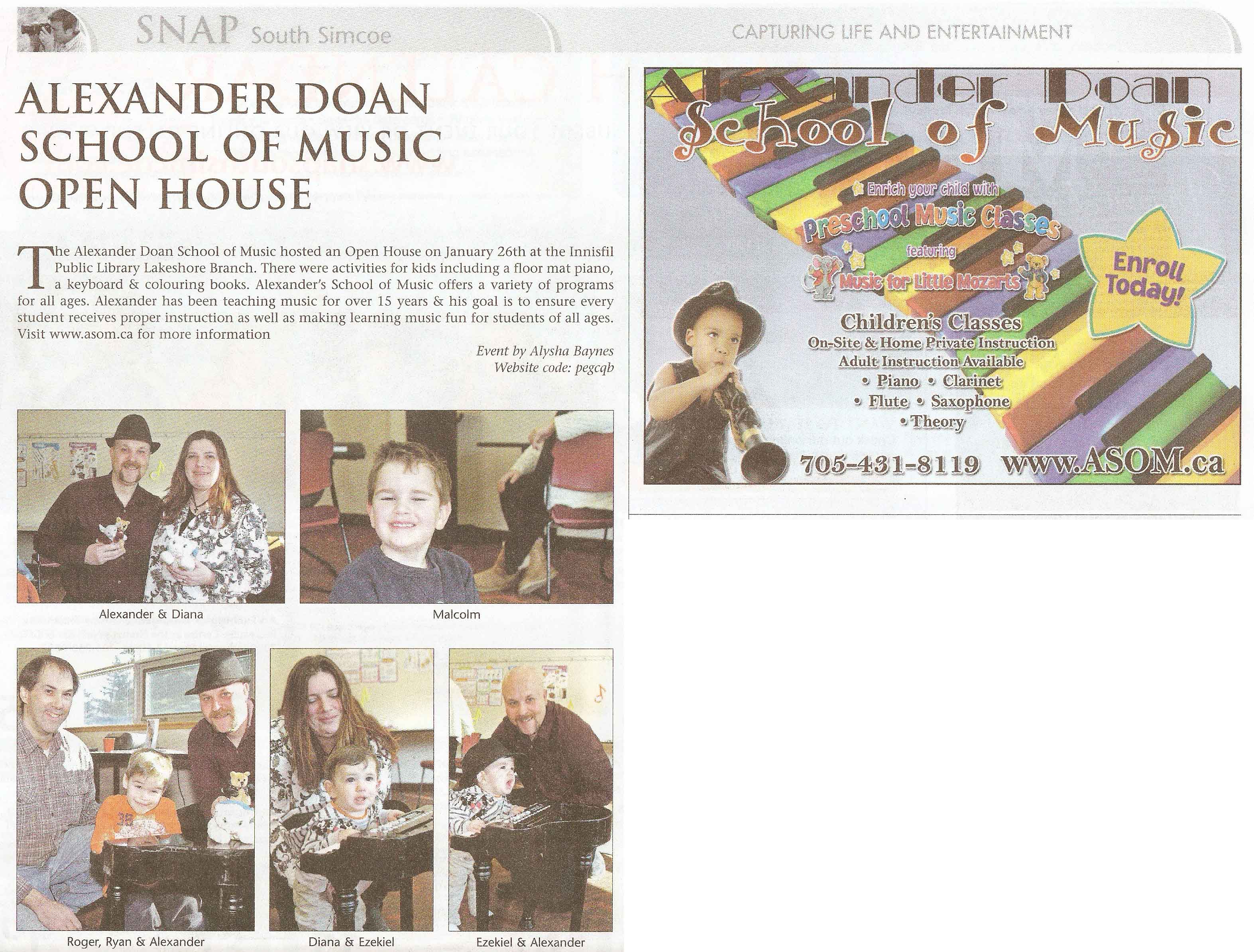 Snap South Simcoe Article Image